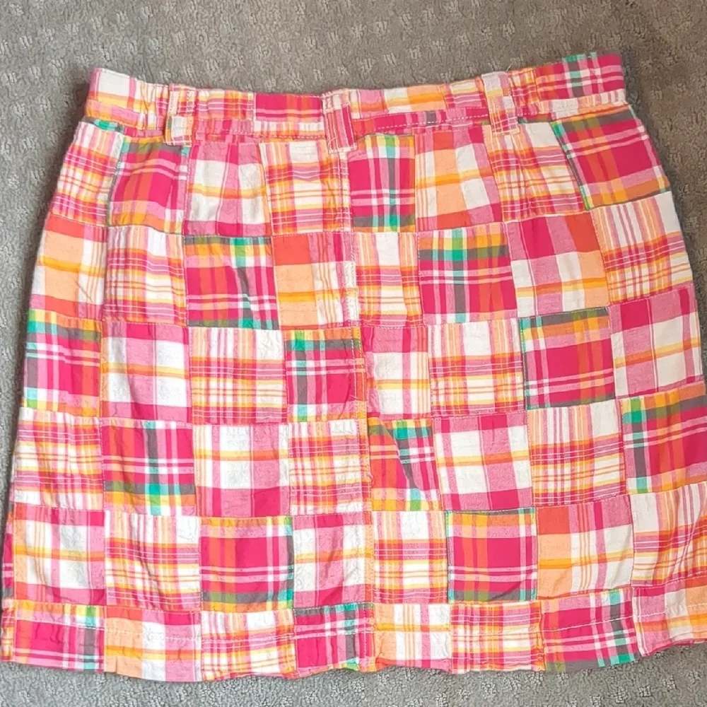 Plaid Multicolor Women's Skort - Picture 3 of 8
